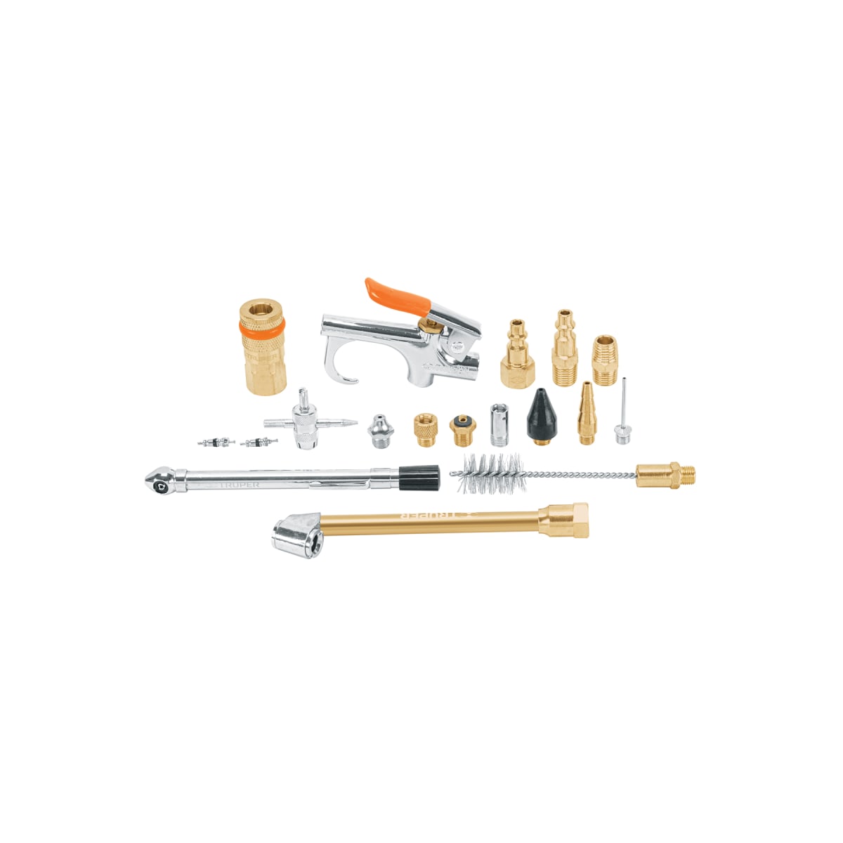 Juego De 18 Piezas Para Compresora De Aire Truper 19079 0