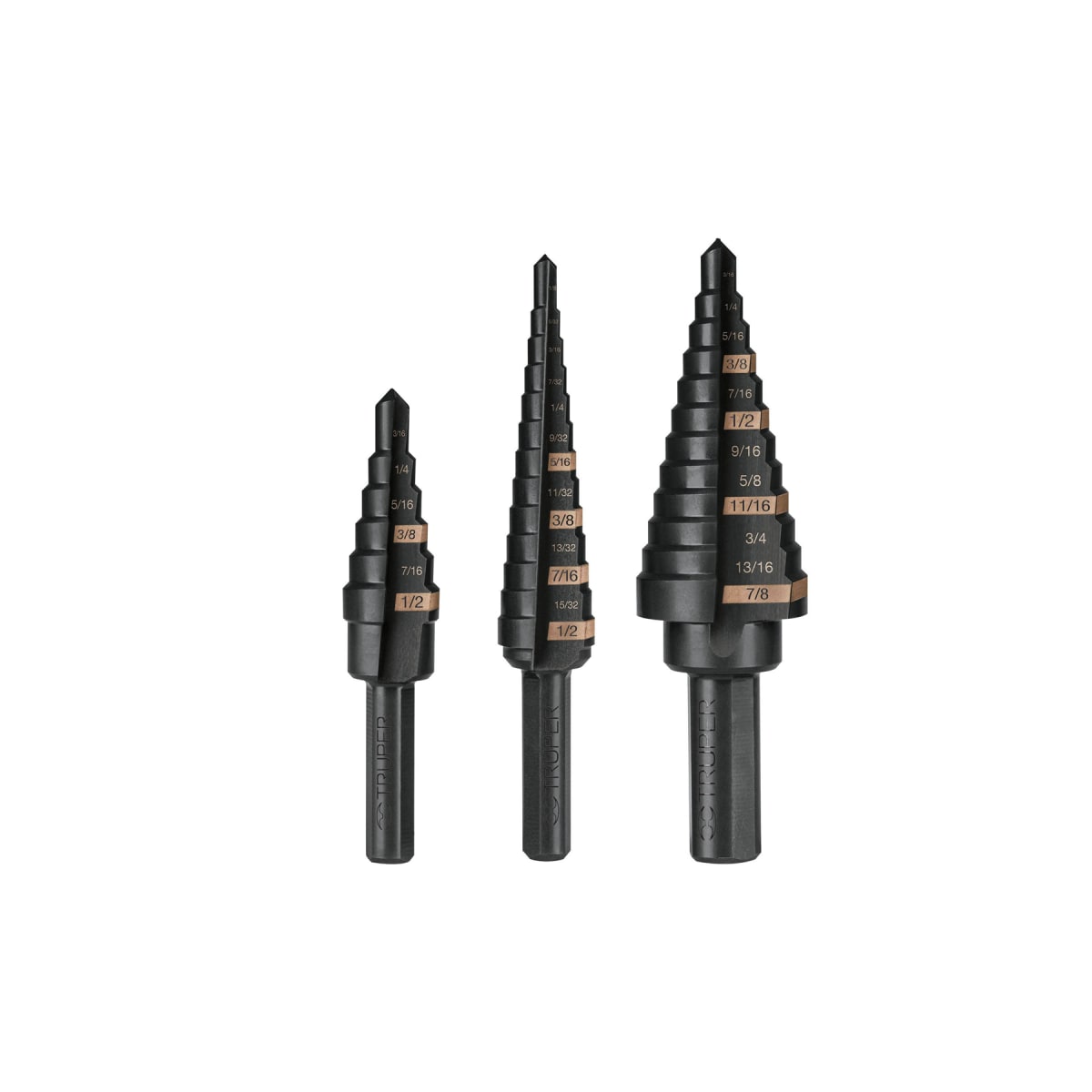 Juego De 3 Brocas Escalonadas100988 0