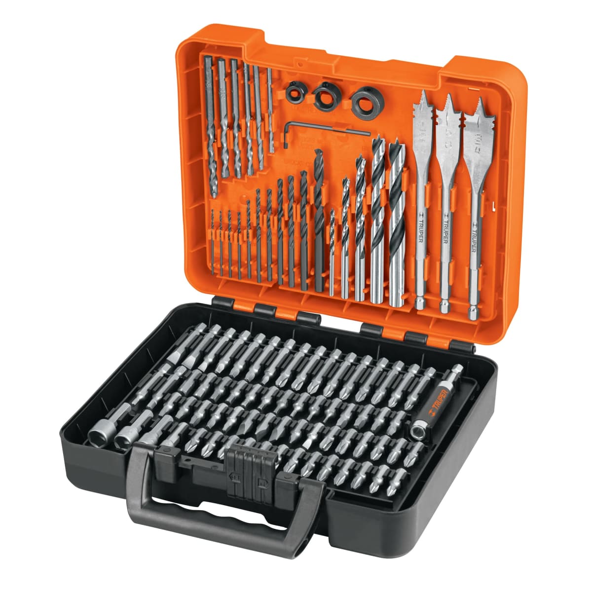 Juego De Brocas Y Puntas 100 Piezas Truper 100872 0