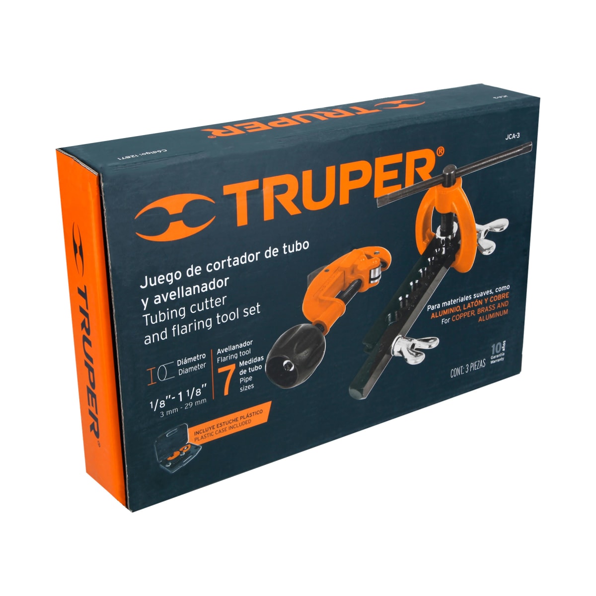 Juego De Avellanador Y Corta Turbo Con Estuche 128717