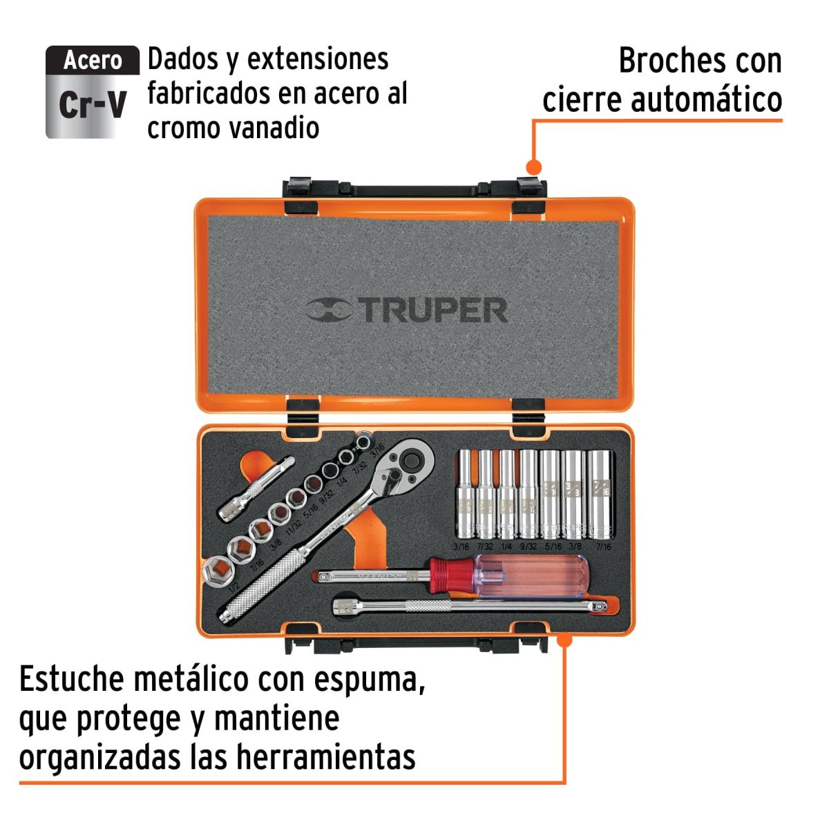 Juego de Herramientas 1/4