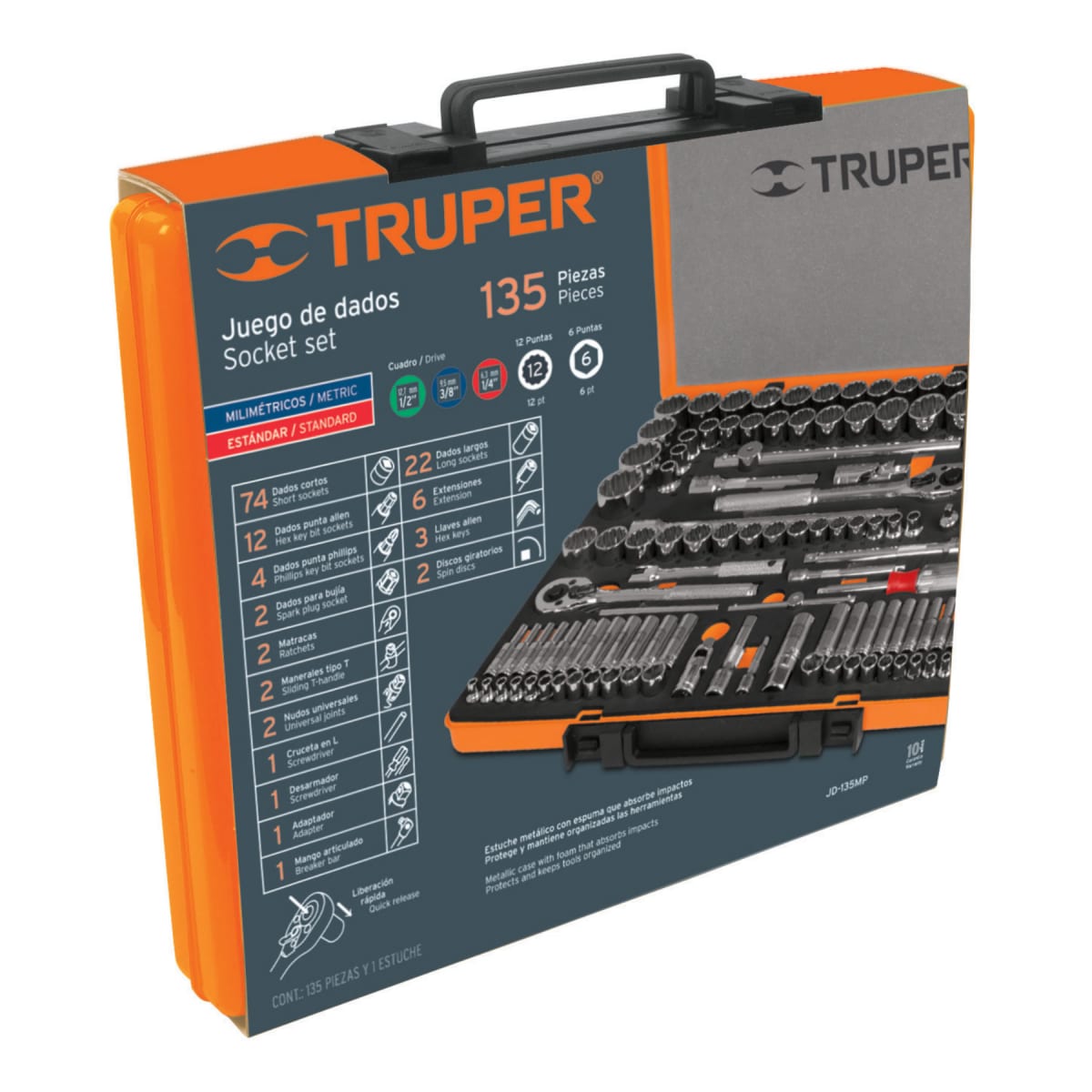 Juego De Herramientas 1/4