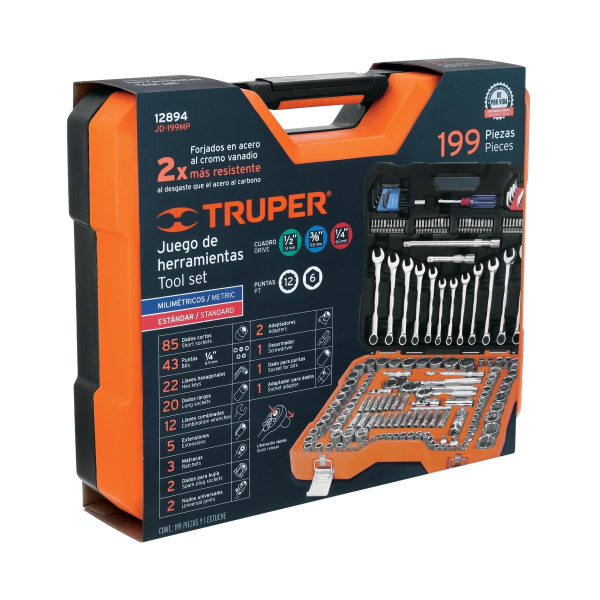 Juego De Herramientas 1/4