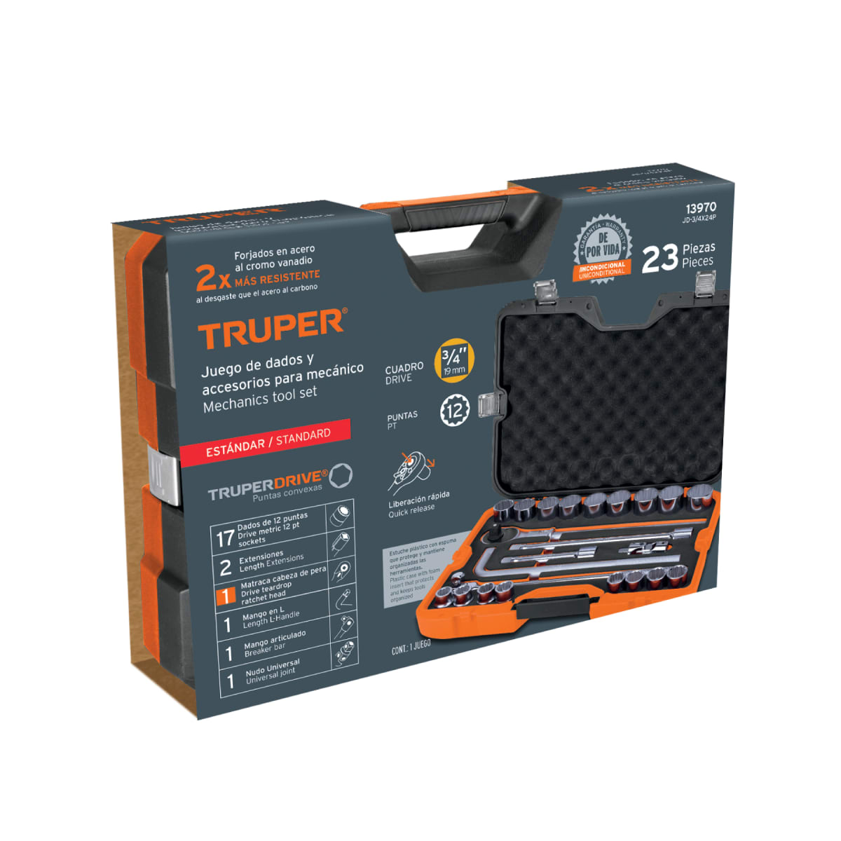 Juego De Herramientas 3/4