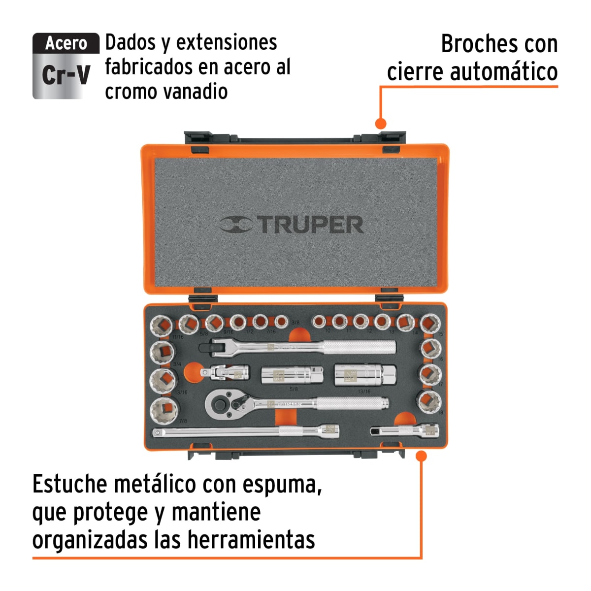 Juego De Herramientas 3/8