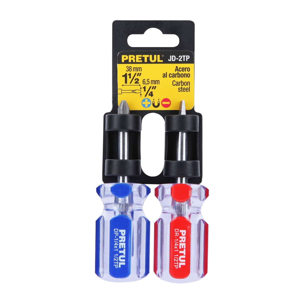 Juego Desarmadores Tipo Trompo 1/4 X 1 1/2