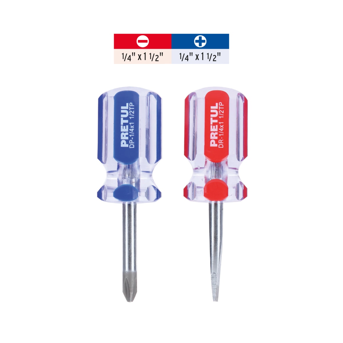 Juego Desarmadores Tipo Trompo 1/4 X 1 1/2