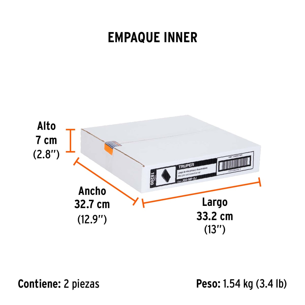Juego De Alicates Miniatura Y Desarmadores De Joyero Truper 182003