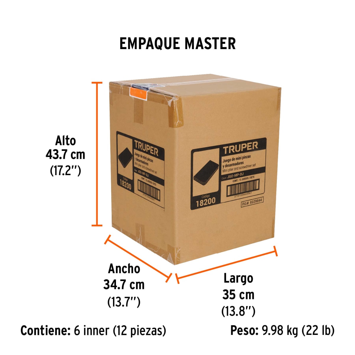 Juego De Alicates Miniatura Y Desarmadores De Joyero Truper 182004