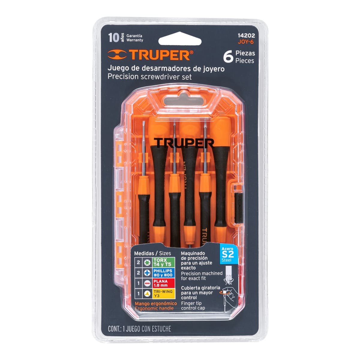 Desarmadores De Joyero 6 Piezas Truper 142024