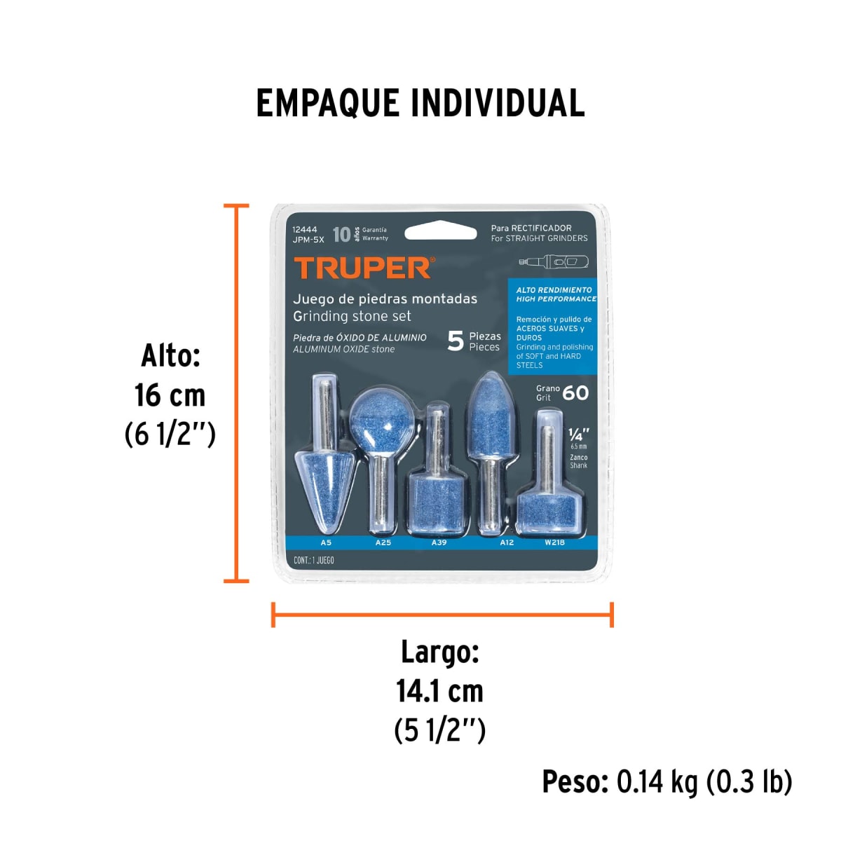 Juego De Machos Y Tarrajas 76 Piezas Truper 124445