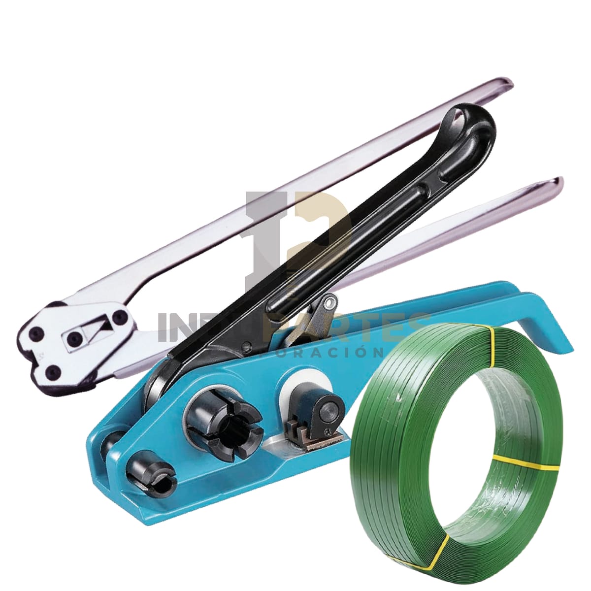 Enzunchadora Para Zuncho Poliéster (PET) De 3/4