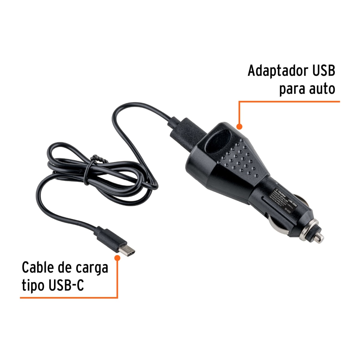 Linterna Led 2000 Lumines Recargable IP67 Truper 1024188