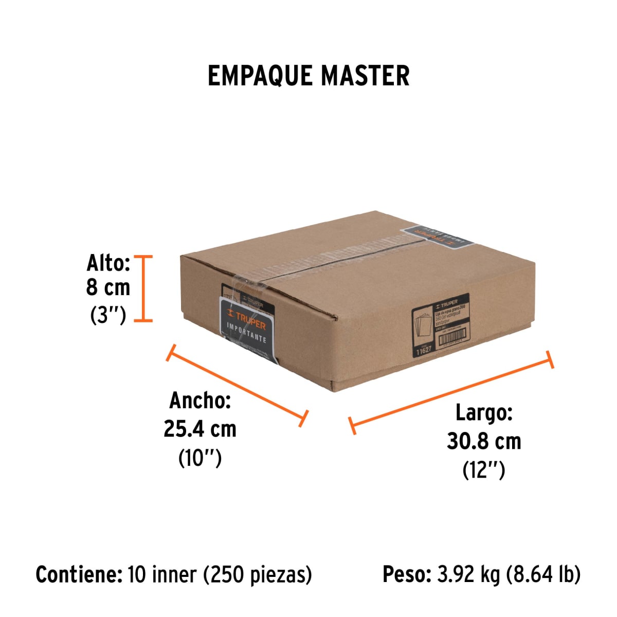 Lija De Agua Grano 360 Truper 116277