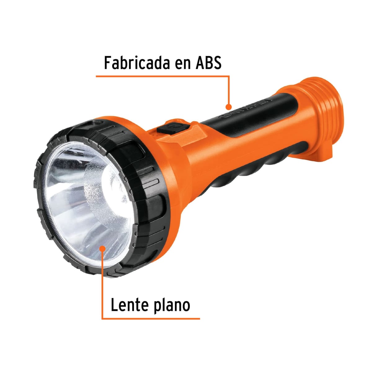 Linterna Recargable Led 350 Lumines Alta Intensidad Truper 198472