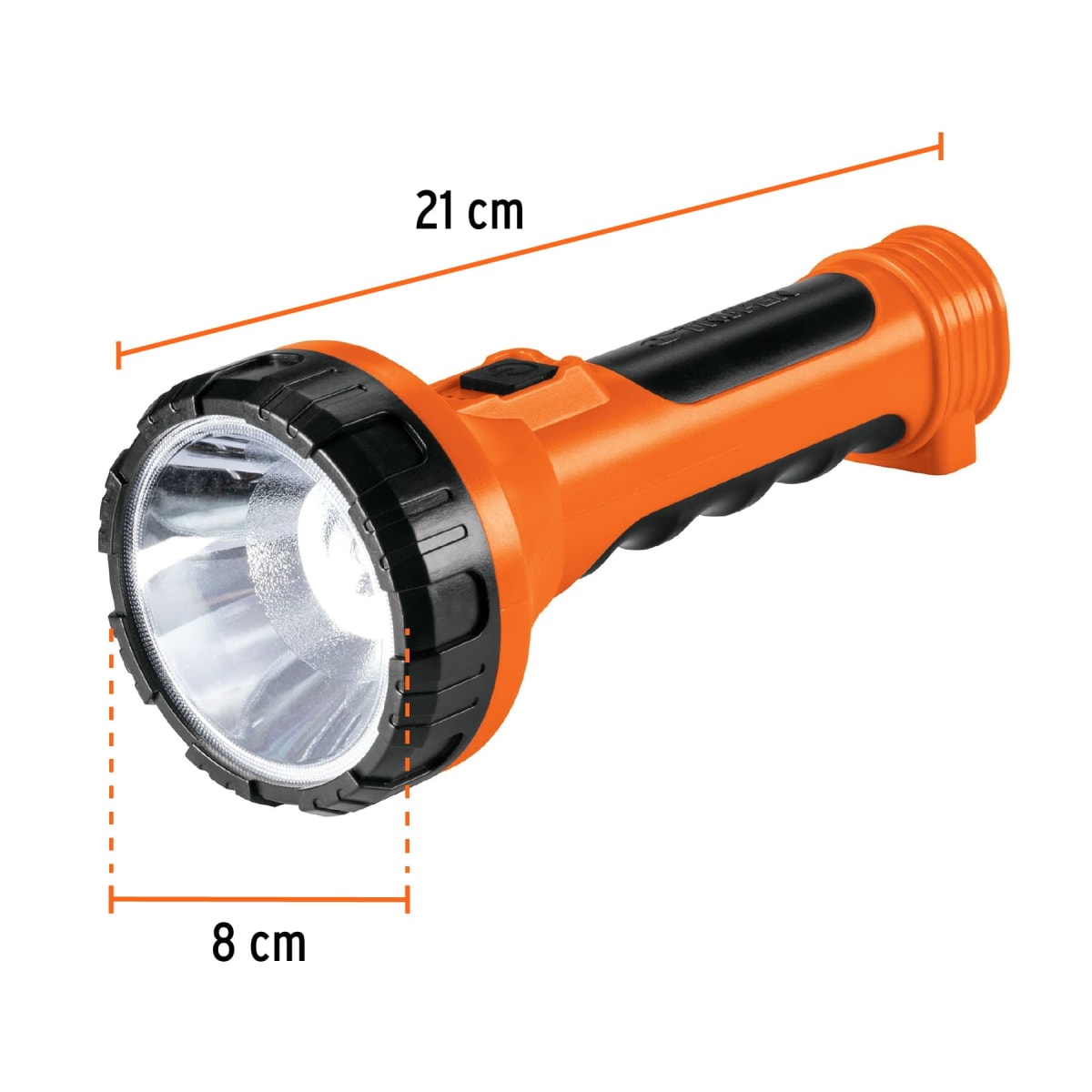 Linterna Recargable Led 350 Lumines Alta Intensidad Truper 198473