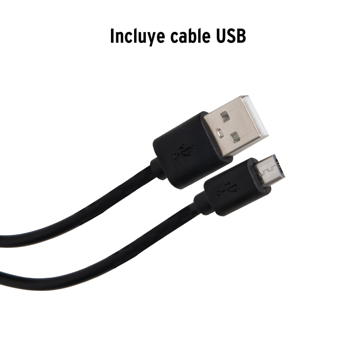 Linterna Plástica Recargable Led, 300 Lm Truper 160052