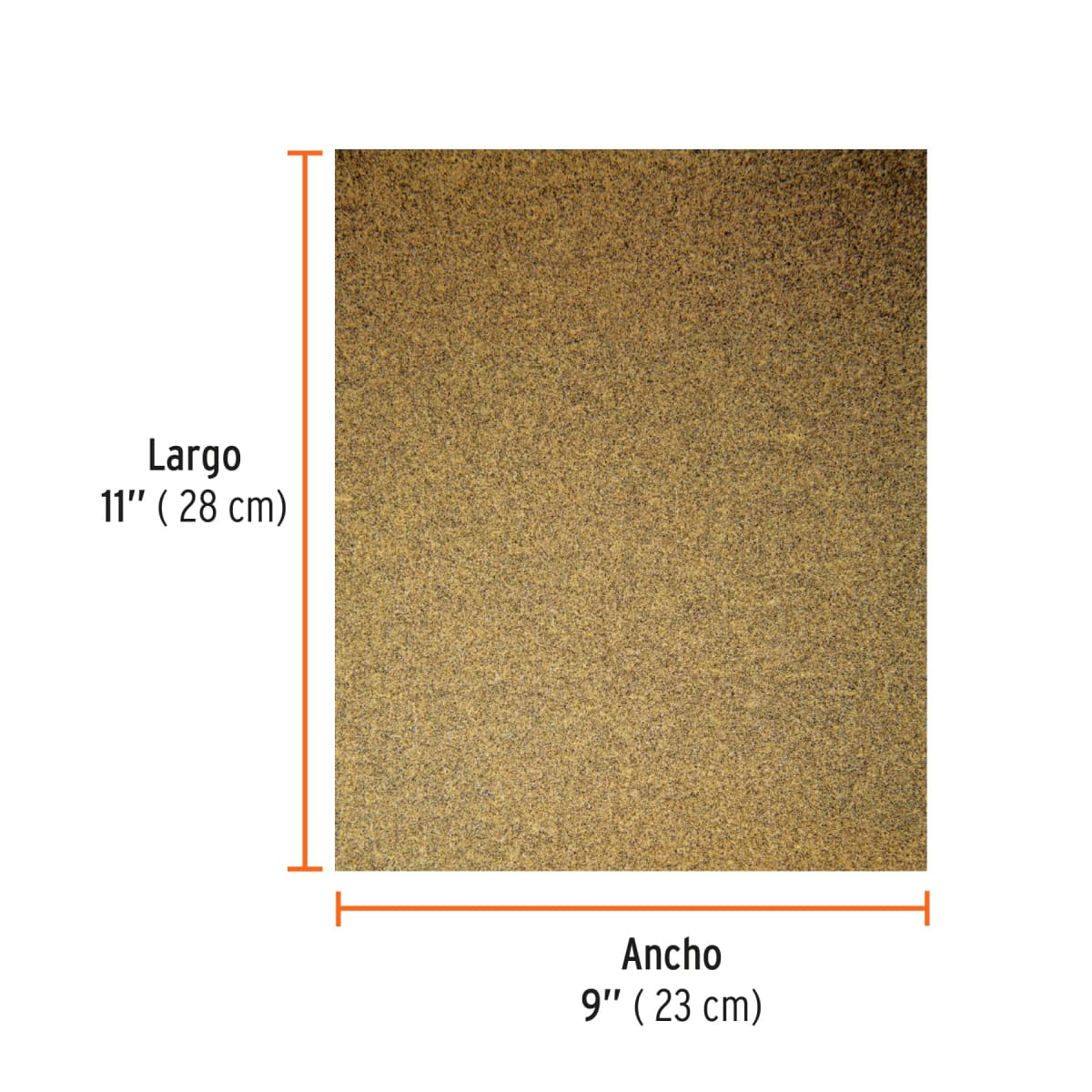 Lija Para Madera Grano 180 Truper 116144