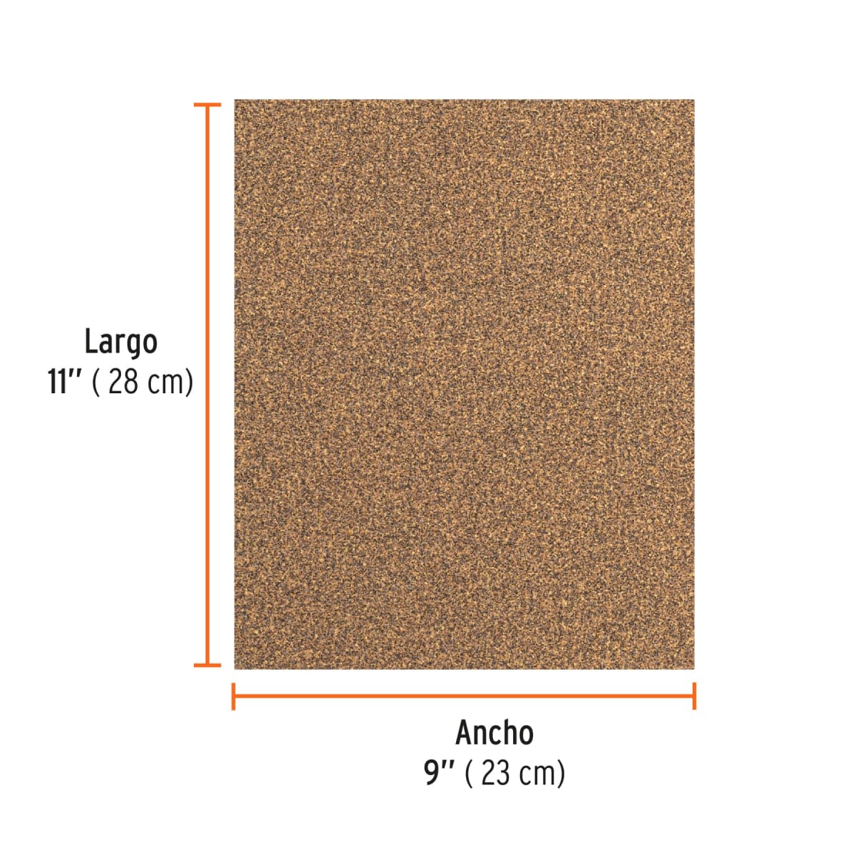 Lija Para Madera Grano 40 Truper 116074