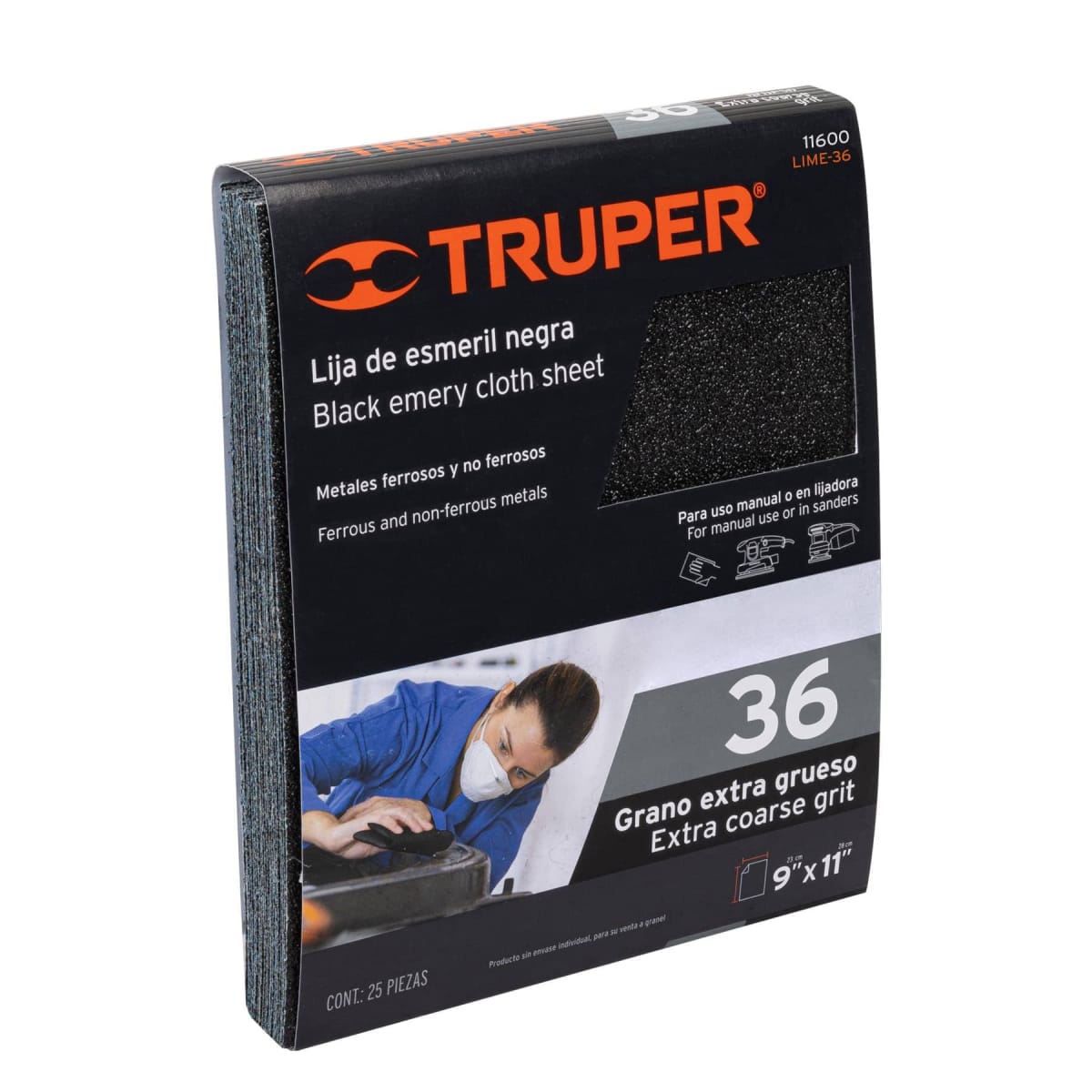 Lija De Fierro Grano Grano 36 11600 0