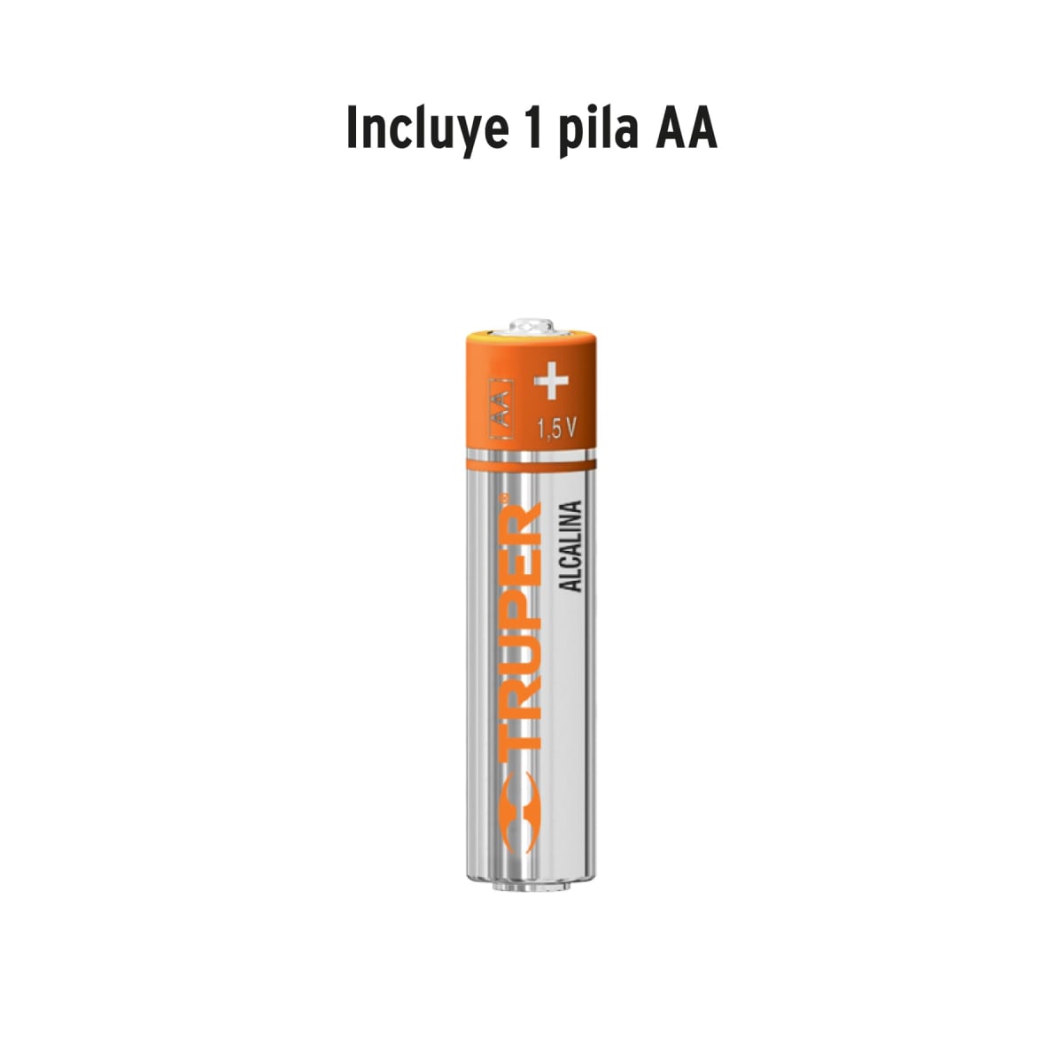Linterna De Aluminio A Pilas 35 Lumines Truper 172565