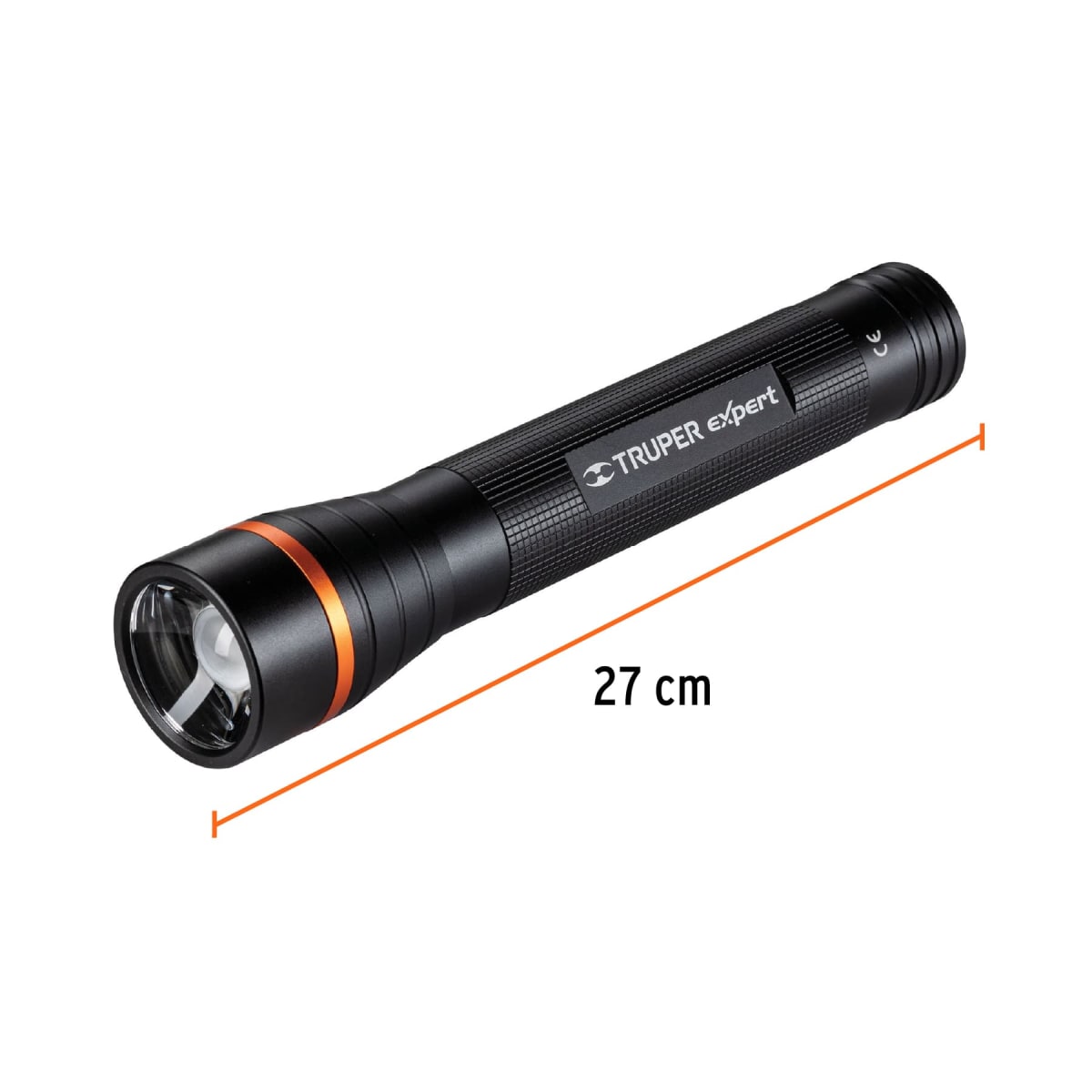 Linterna De Aluminio A Pilas 530 Lumines Truper 188143