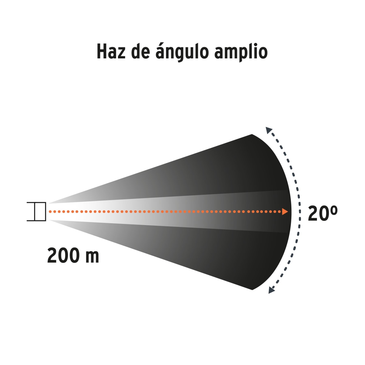 Linterna Plástica De Pilas Tipo D 180 Lumines Truper 130196