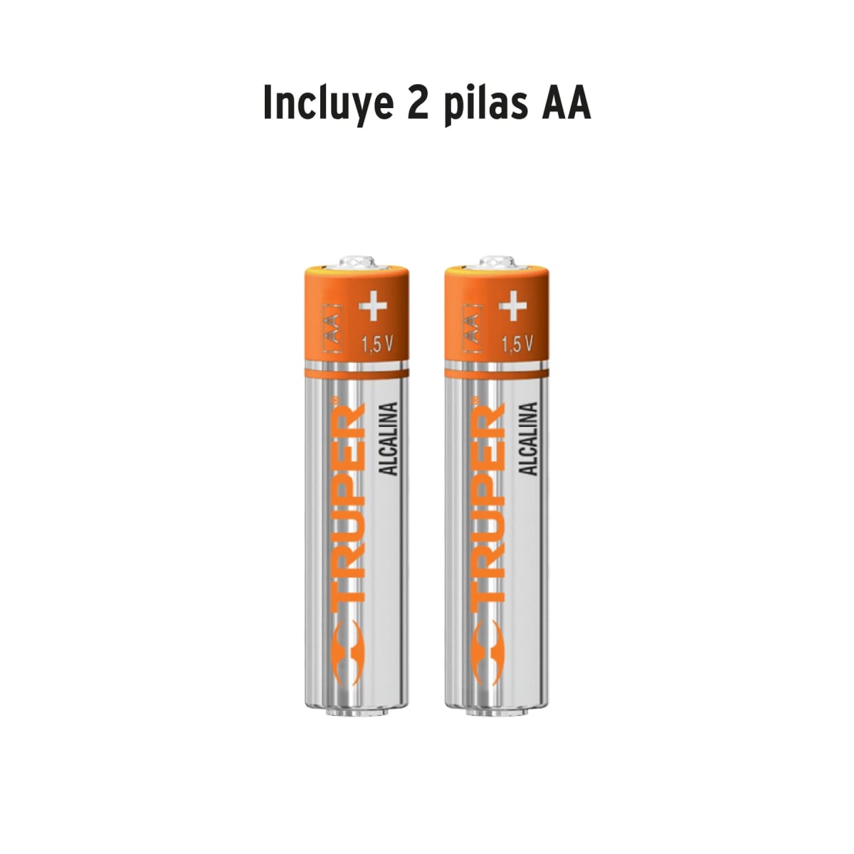 Linterna Plástica De 2 Pilas AA 80 Lumines Truper 130184