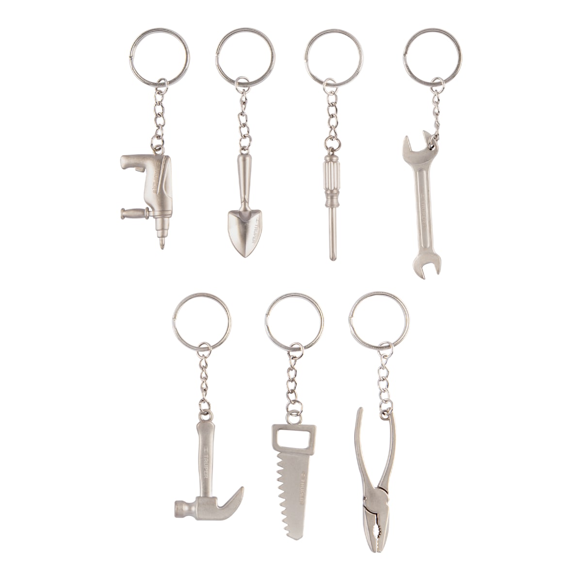 Llaveros Tipo Herramienta 49 Piezas Surtidas Truper 13337 0