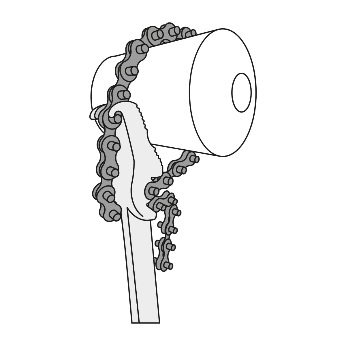 Llave Cadena Para Tubo 4.3/4