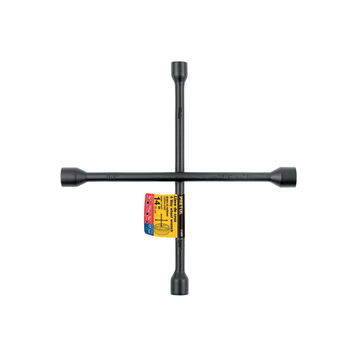 Llave De Cruz 16'' Fijo Pretul 218007