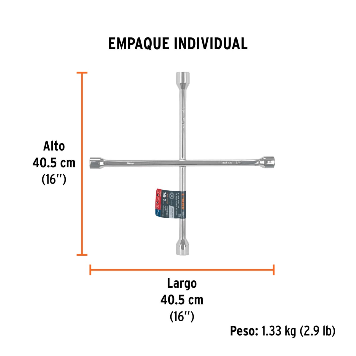 Llave De Cruz 16