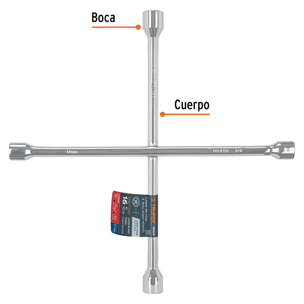 Llave De Cruz 16