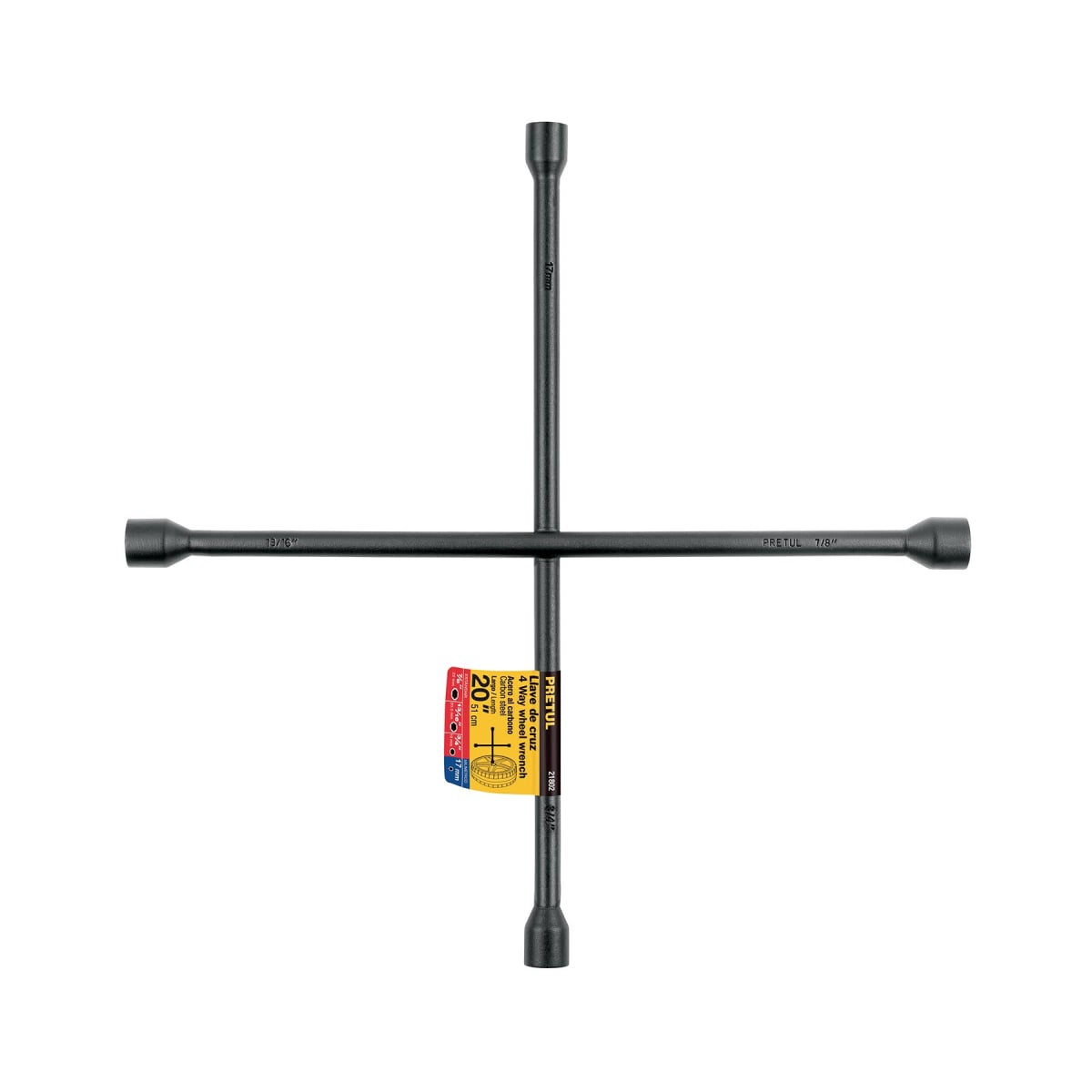Llave De Cruz 20'' Fijo Pretul 218024