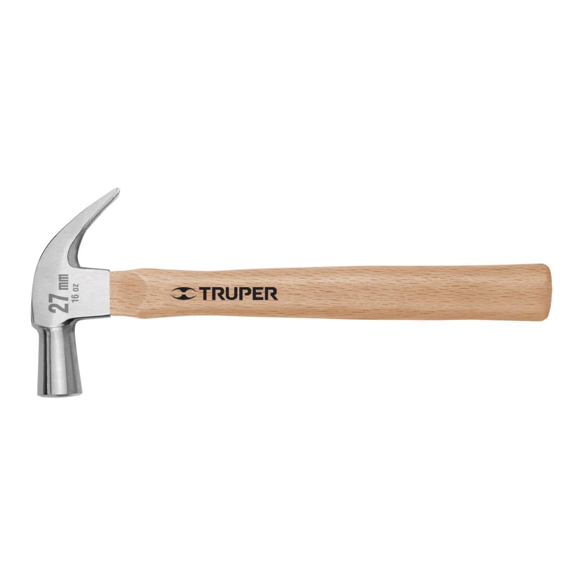 Martillo Cabeza Cónica 16 Oz 27 Mm Mango De Madera Truper 10560 0