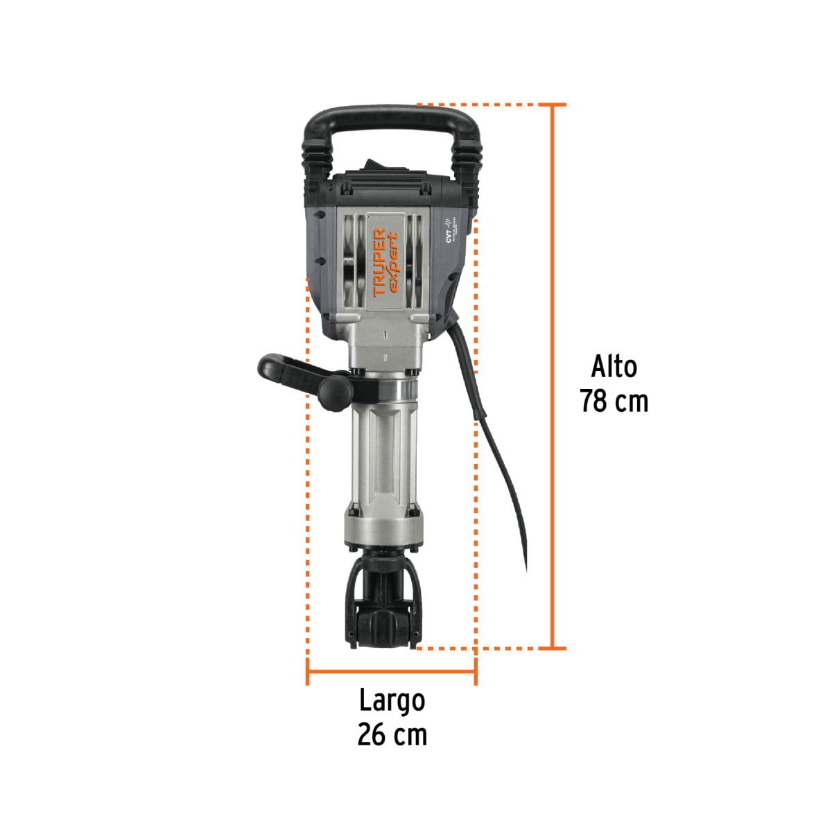 Martillo Demoledor Hexagonal 1 1/8