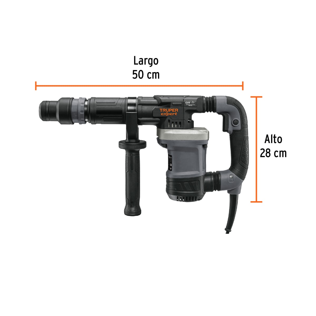 Martillo Demoledor SDS-Max 1200W 14 Joules Truper 1024703