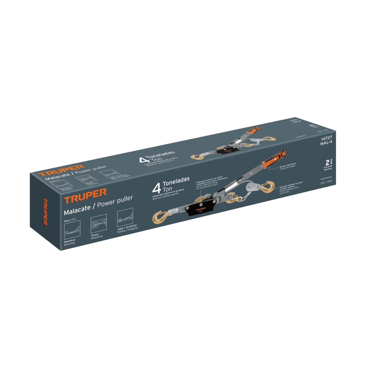 Winche Tensor Malacate 4 Toneladas Truper 147274