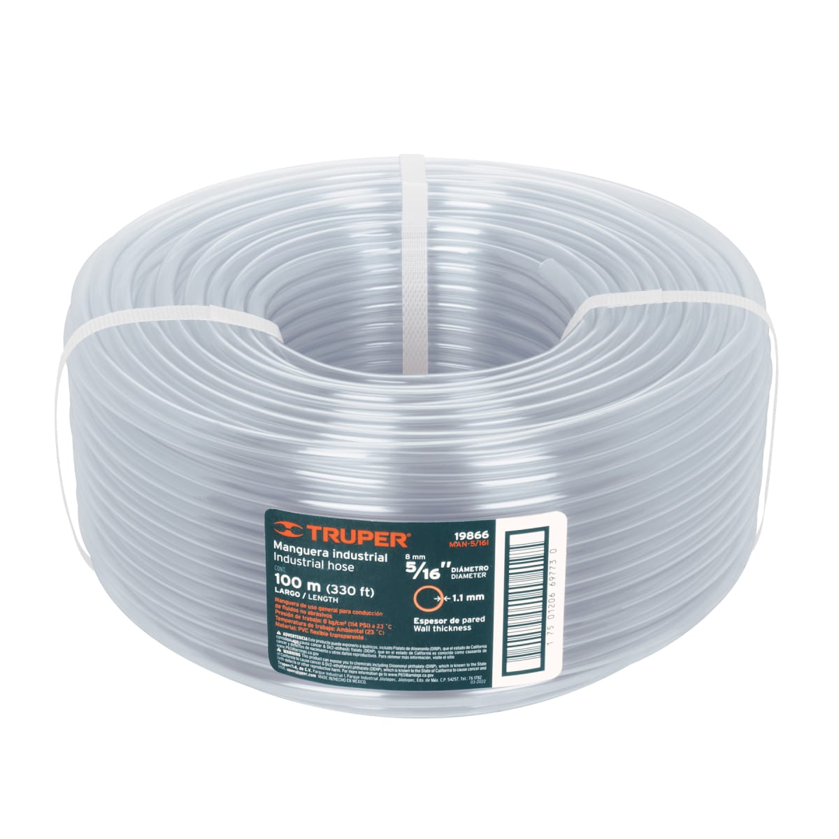 Manguera Industrial, Rollo De 100 Mts. 0