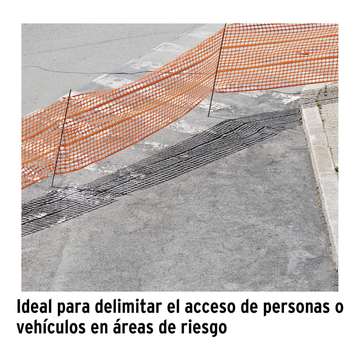 Malla De Seguridad De 30 m De Largo Y 1.2 Metro De Alto Truper 152644