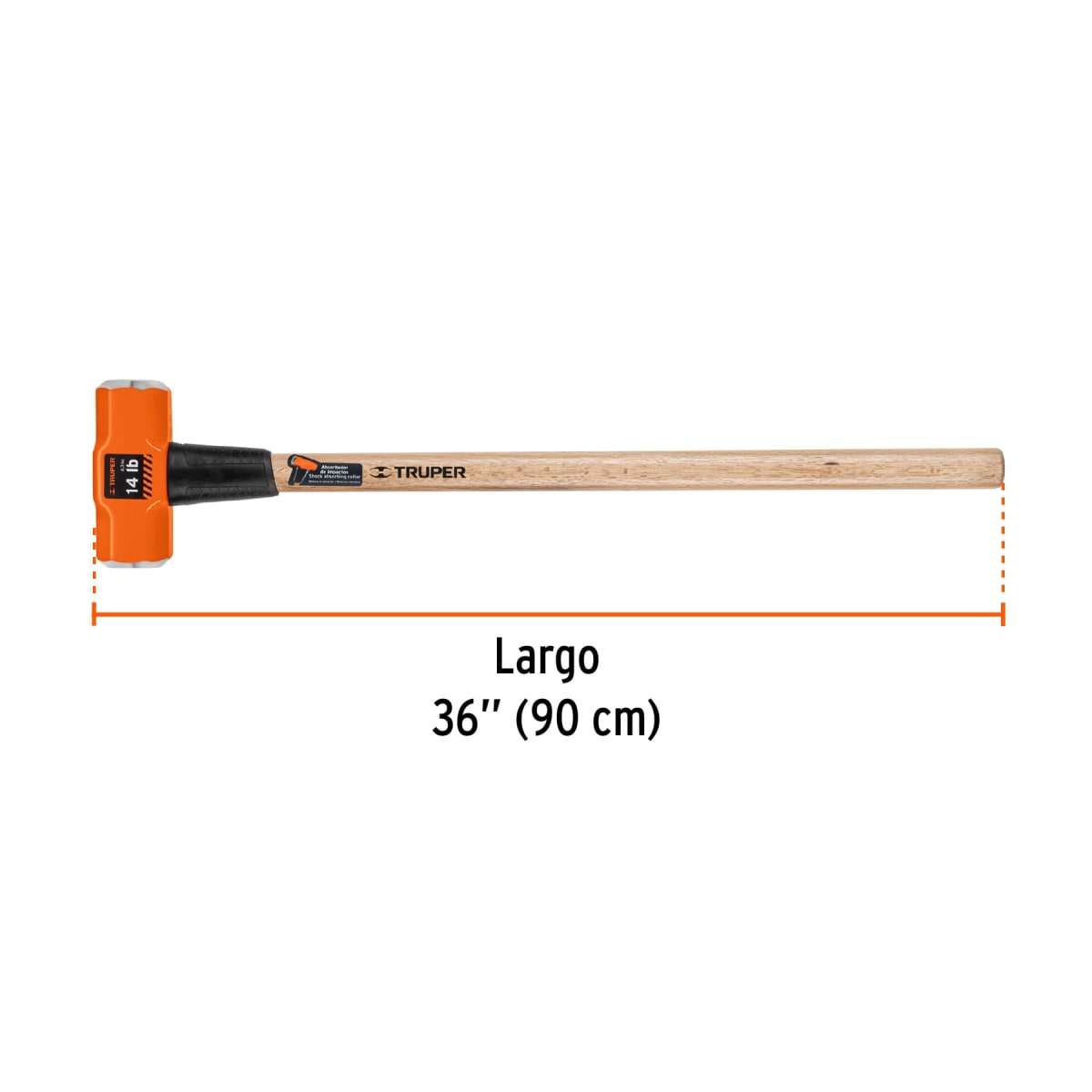 Comba Octagonal 14 Lbs Mango 36