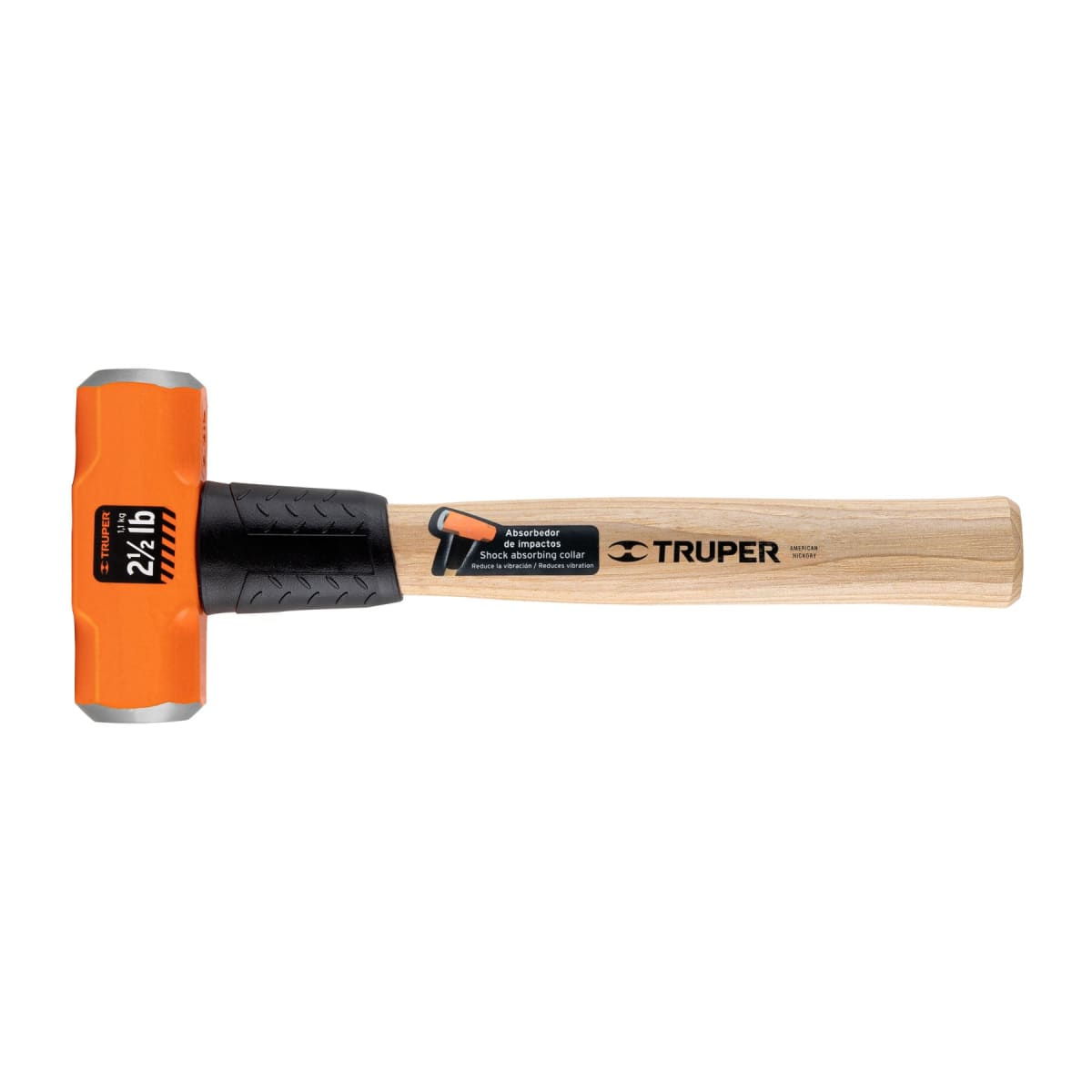Comba Octagonal 2.5 Lbs Mango Madera Truper 17045 0