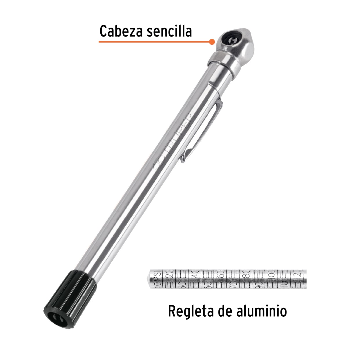 Calibrador De Presión 120 Psi Truper 190962
