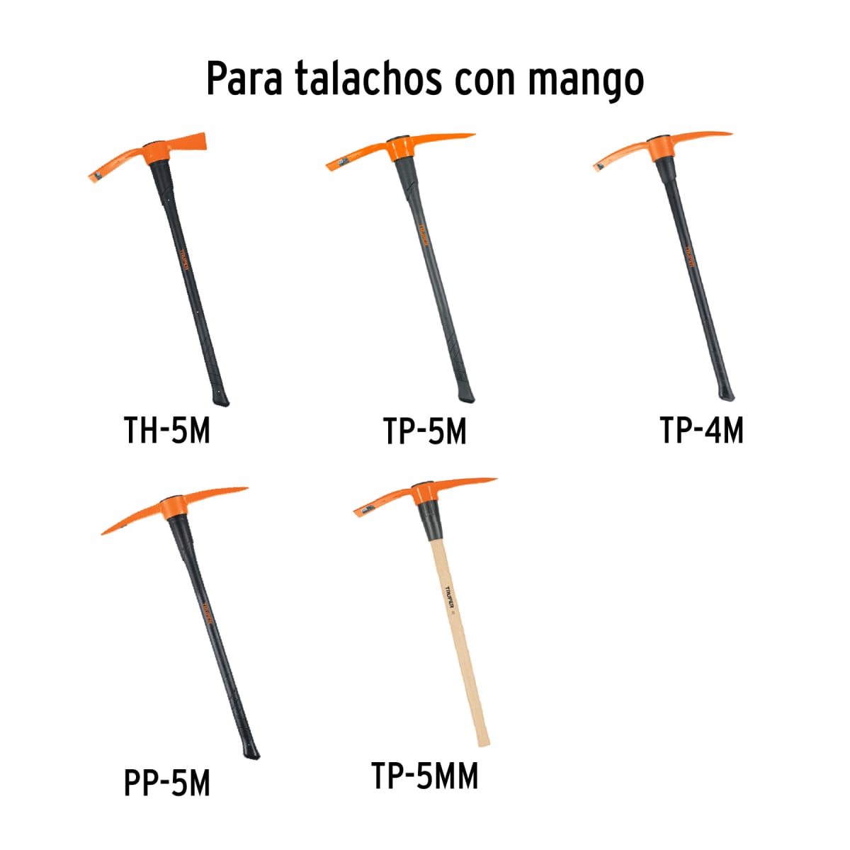 Mango De Madera Para Picos Y Zapapicos Truper 1027925