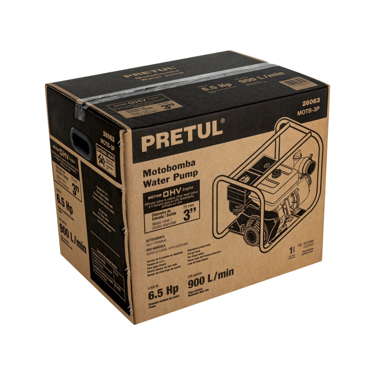 Motobomba Autocebante 3