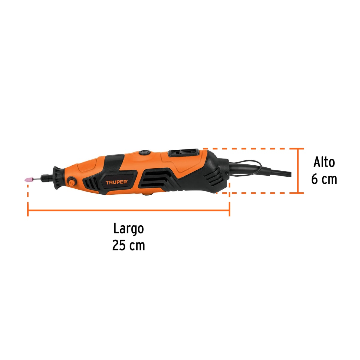 Mini Rectificadora Profesional 150 W Truper 167693