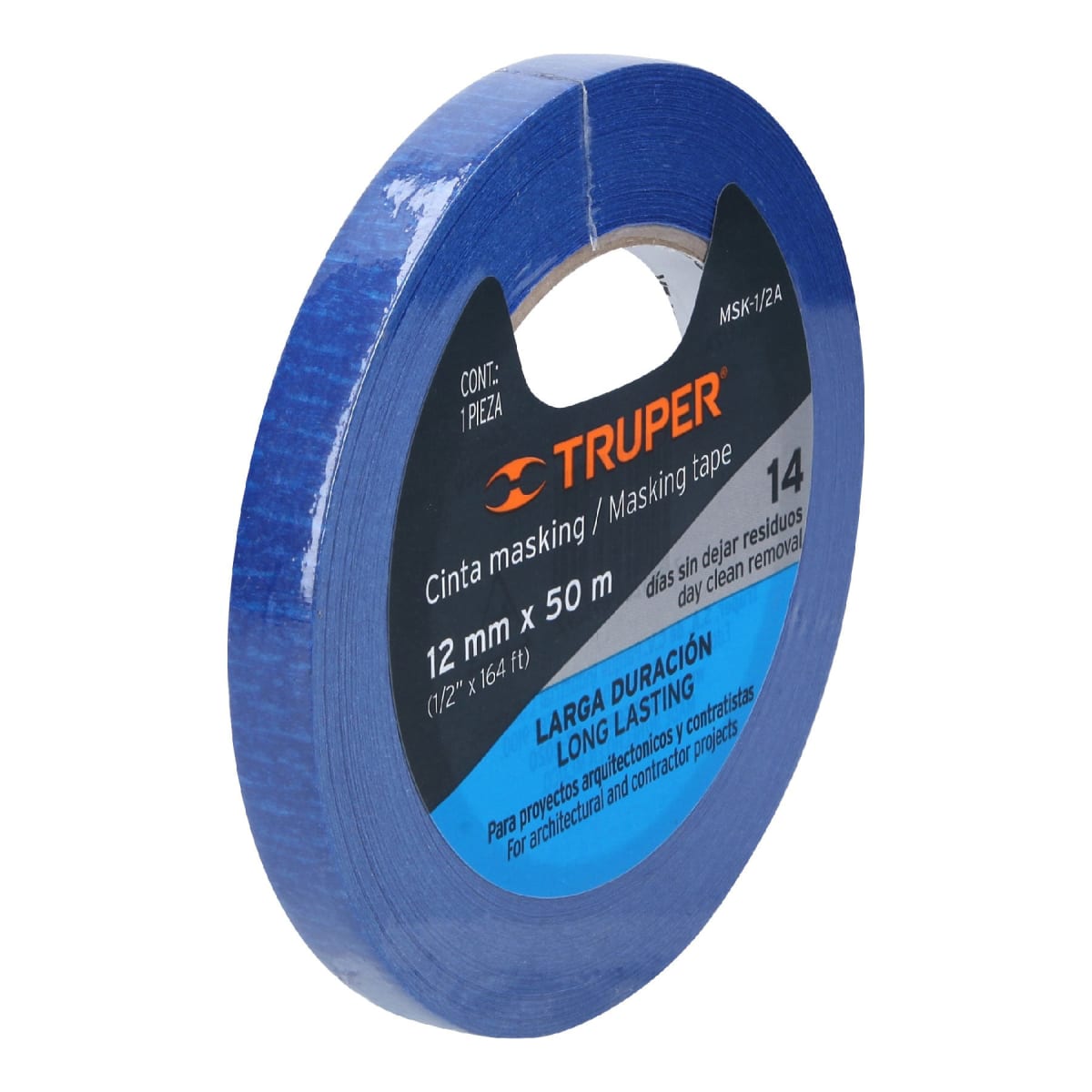 Cinta Masking Tape Azul de 1/2
