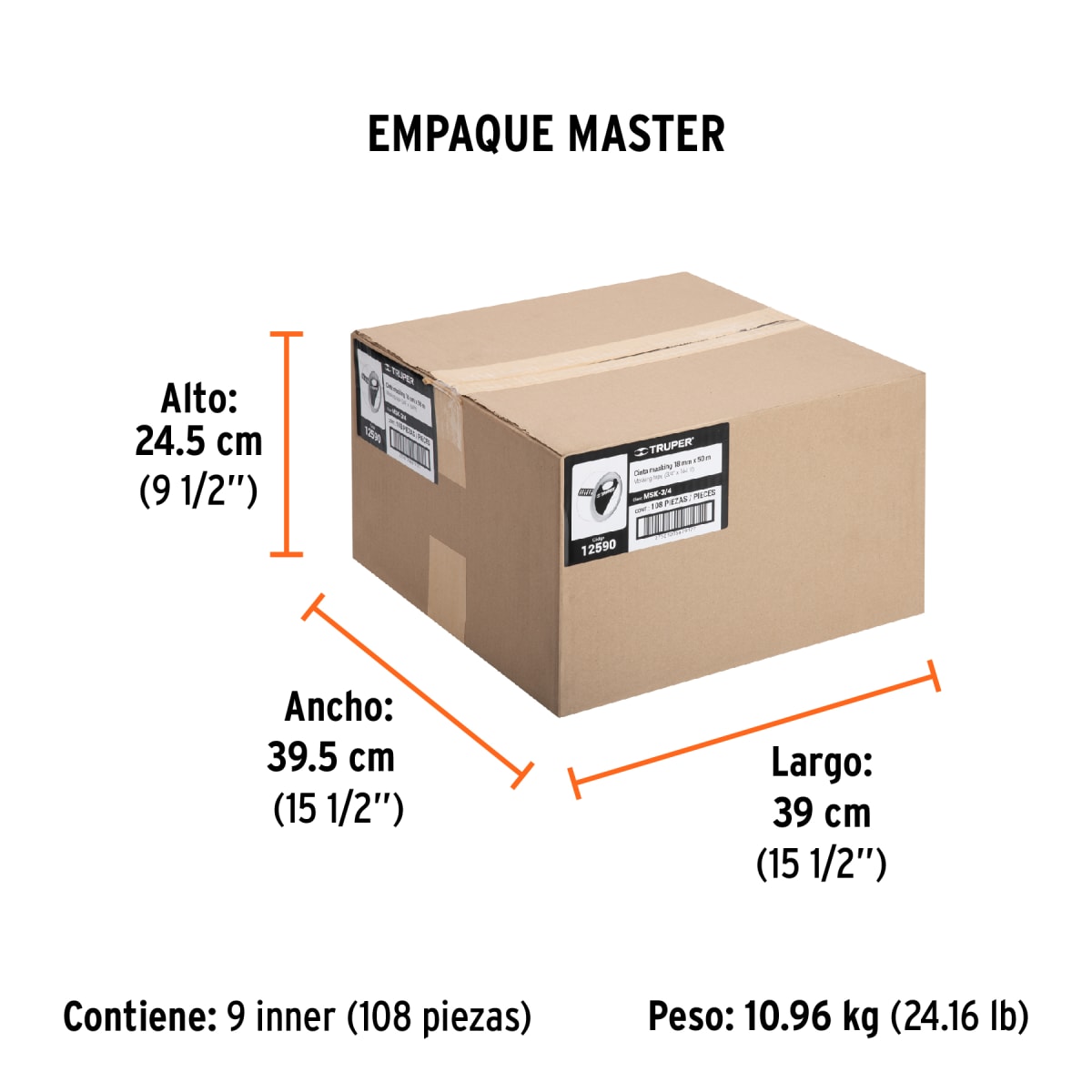 Cinta Masking Tape  3/4