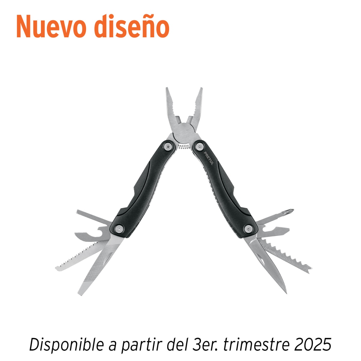 Alicate Multiherramienta 12 piezas Con estuche 24106 Pretul 0