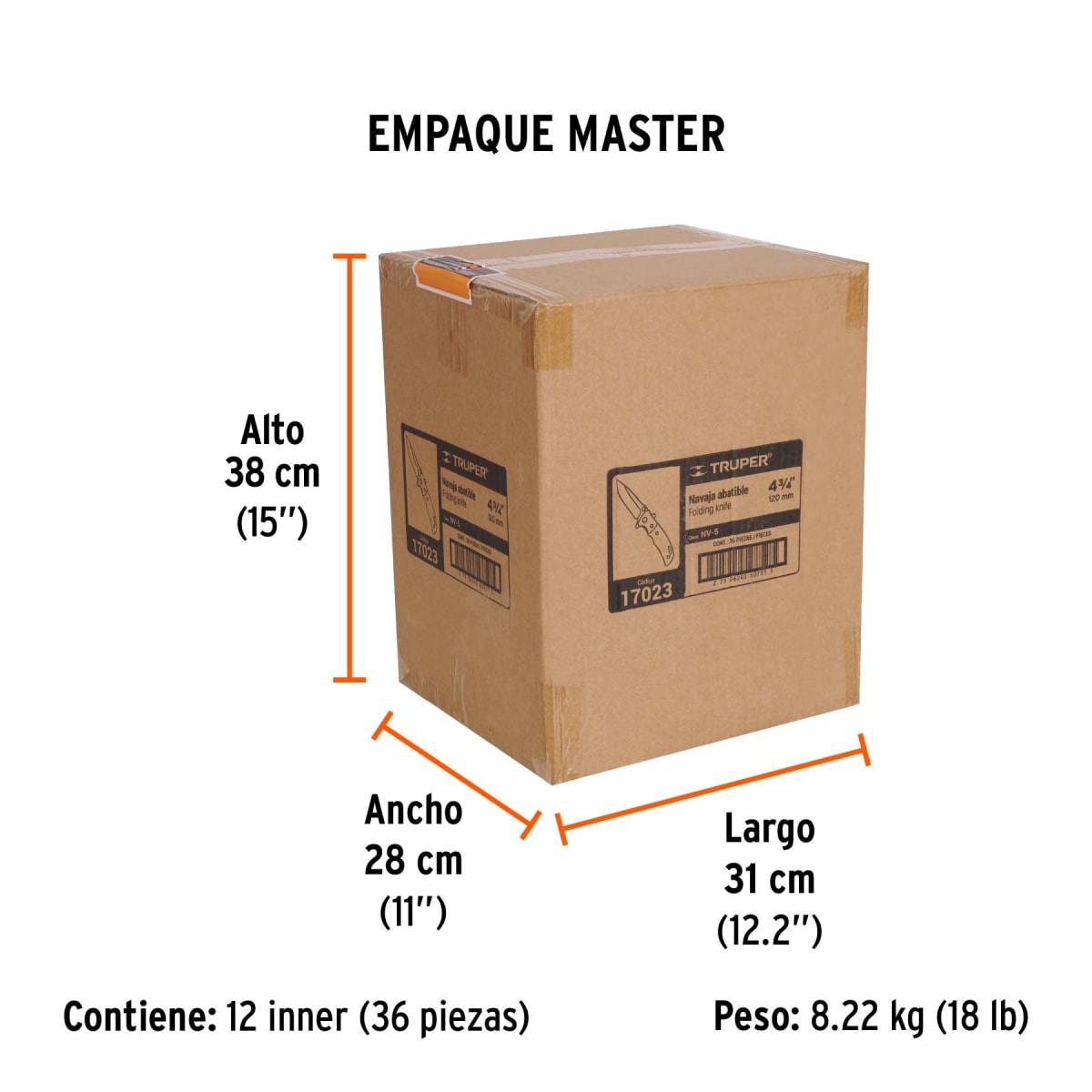 Navaja Abatible 4-3/4